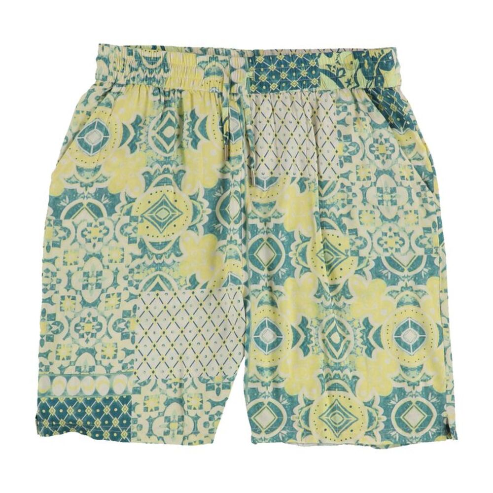 NATIVE YOUTH Mens Tile Print Casual Walking Shorts, NWT